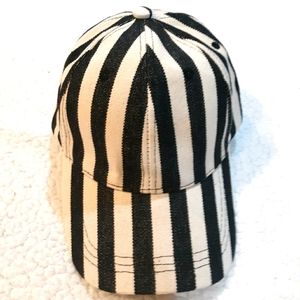 Striped Baseball Cap